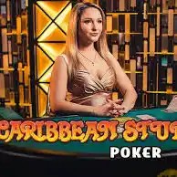Caribbean Stud Poker logo by Evolution at My Empire