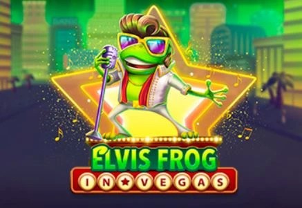 Elvis Frog in Vegas by BGAMING, showcased at myempire-gr.gr – game logo